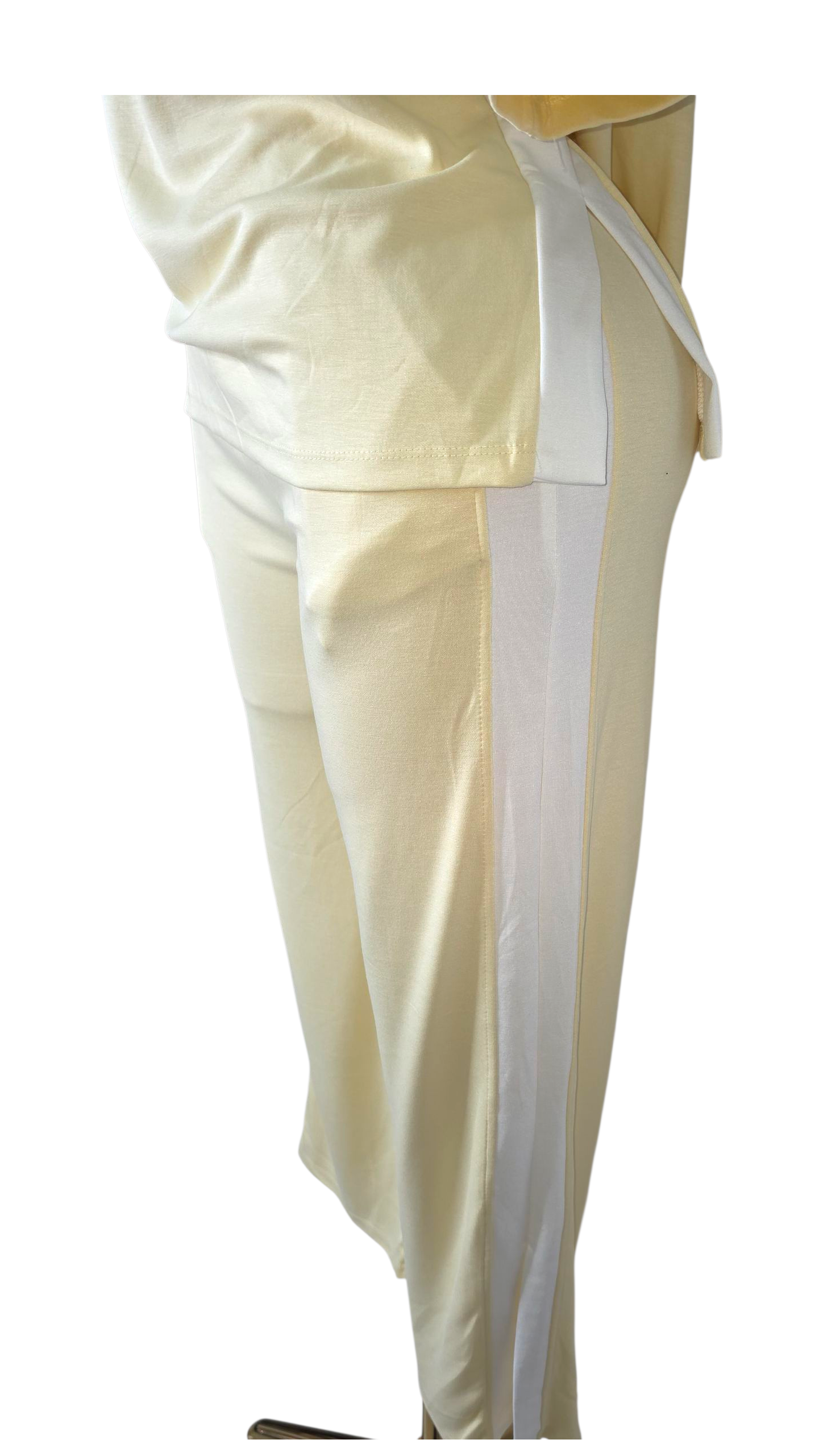 Yellow tshirt and pant set